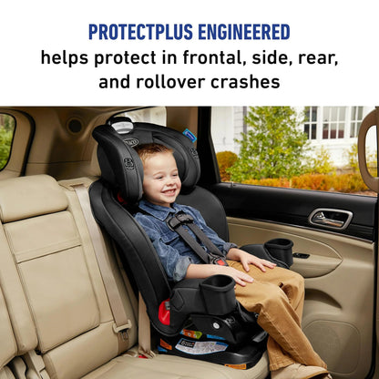 Extend2Fit 3-In-1 Car Seat Featuring Anti-Rebound Bar
