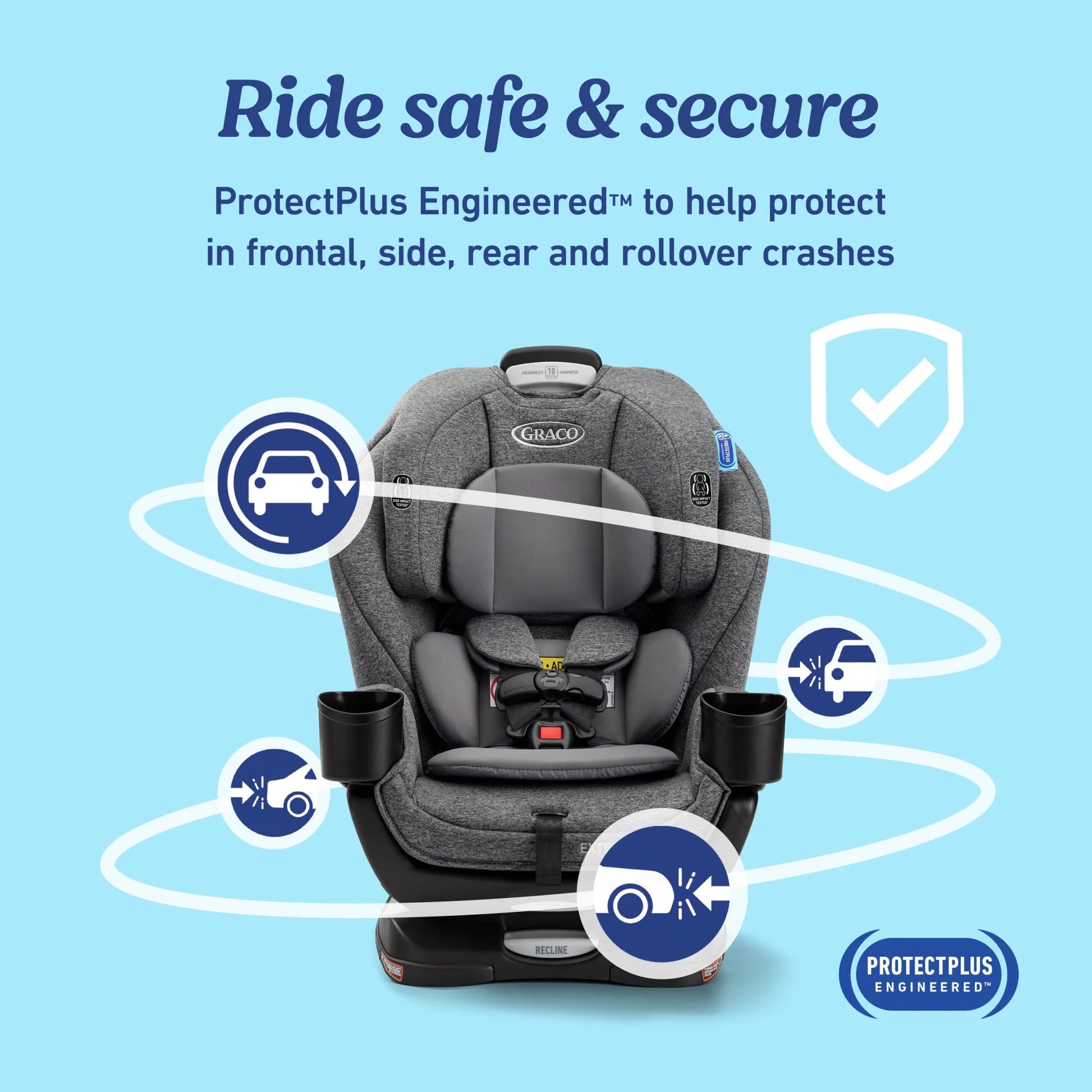 Extend2Fit 3-In-1 Convertible Car Seat, Cullen