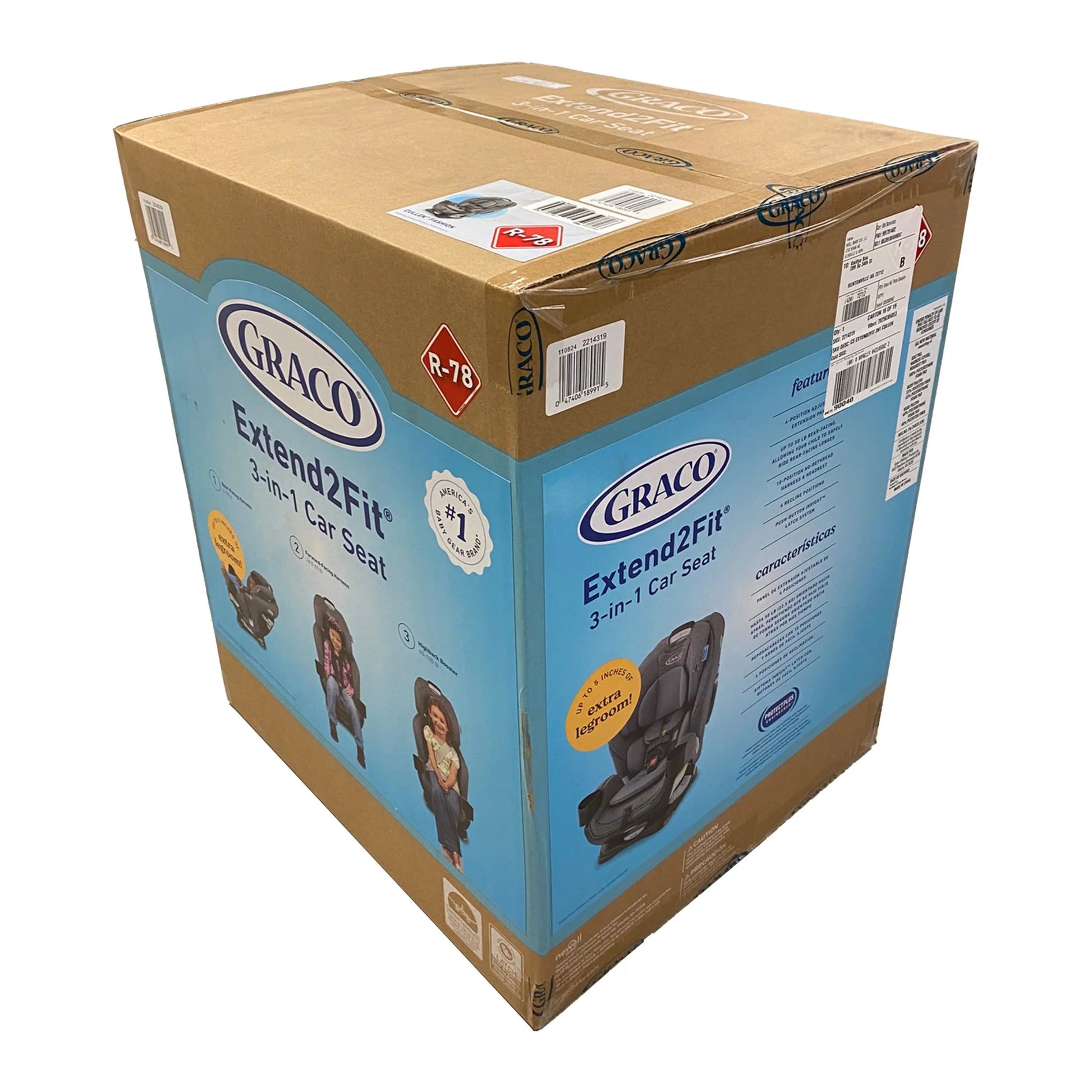 Extend2Fit 3-In-1 Convertible Car Seat, Cullen