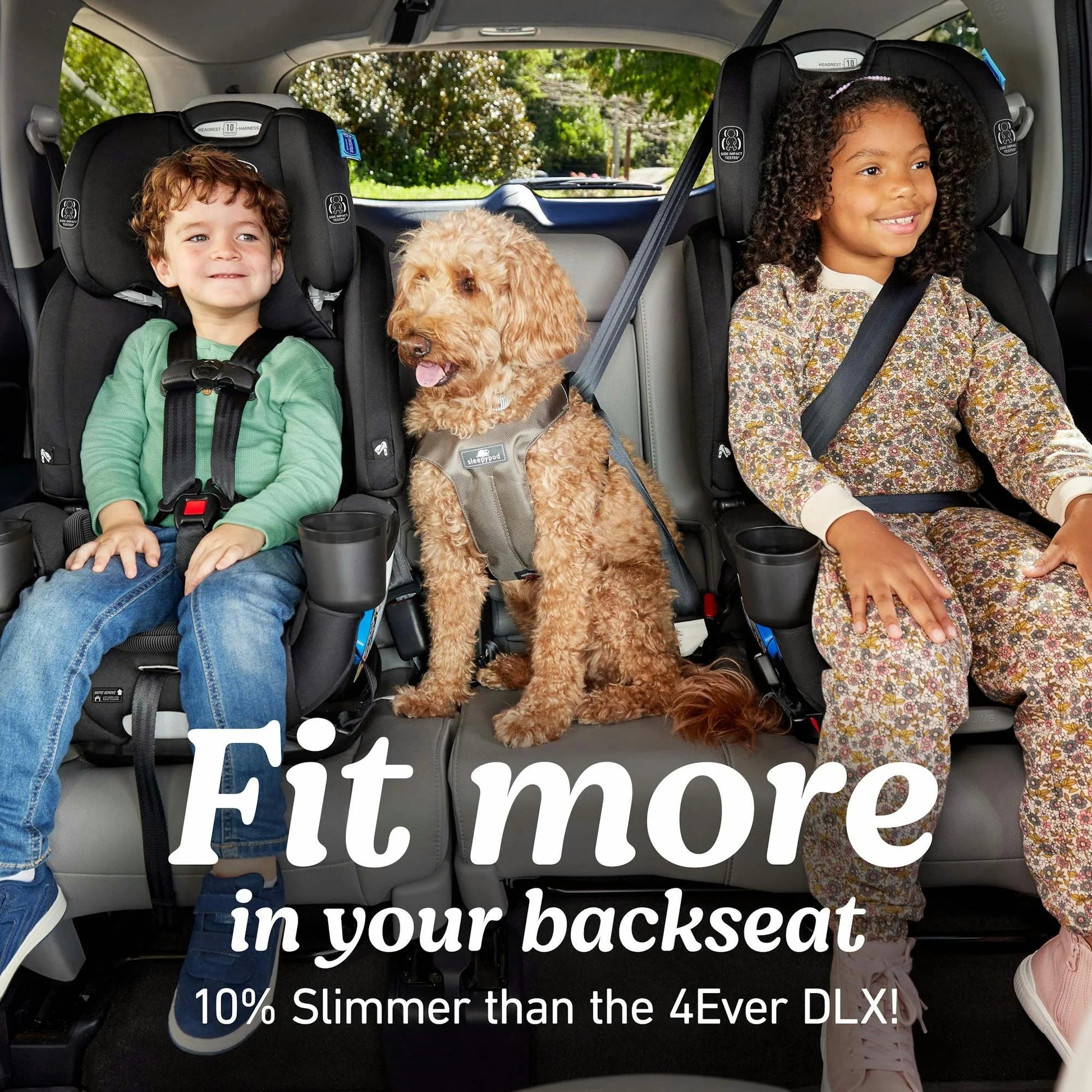 4Ever DLX Slim 4-In-1 Car Seat