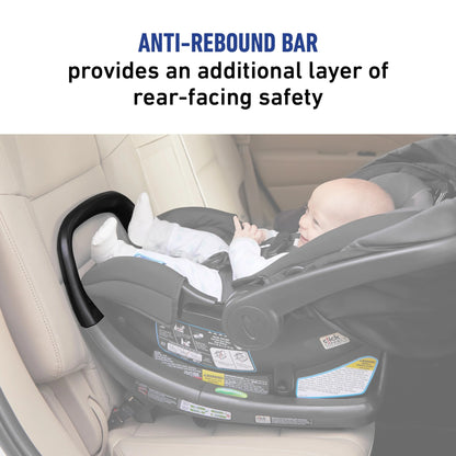 Snugride Snugfit LX Infant Car Seat, Nash
