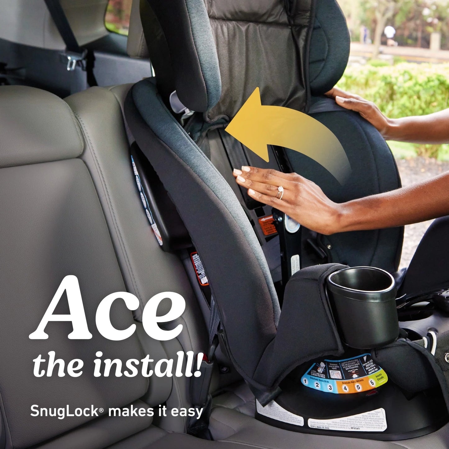 Triogrow Snuglock 3-In-1 Convertible Car Seat, Warren