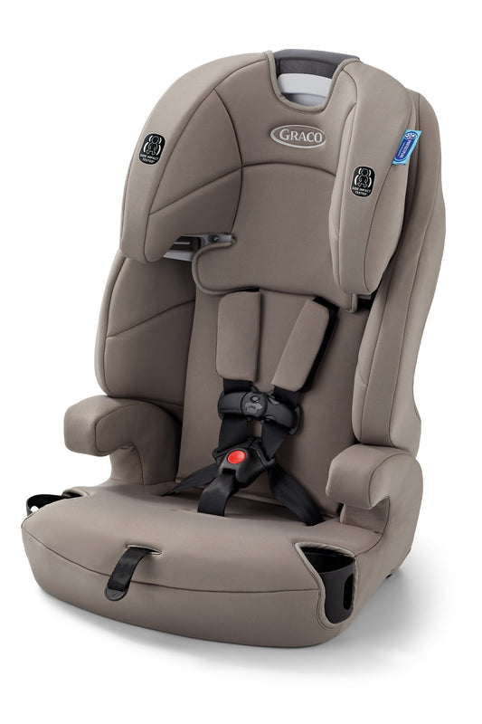 Tranzitions 3-In-1 Harness Booster Car Seat, Cinder, 1 Count
