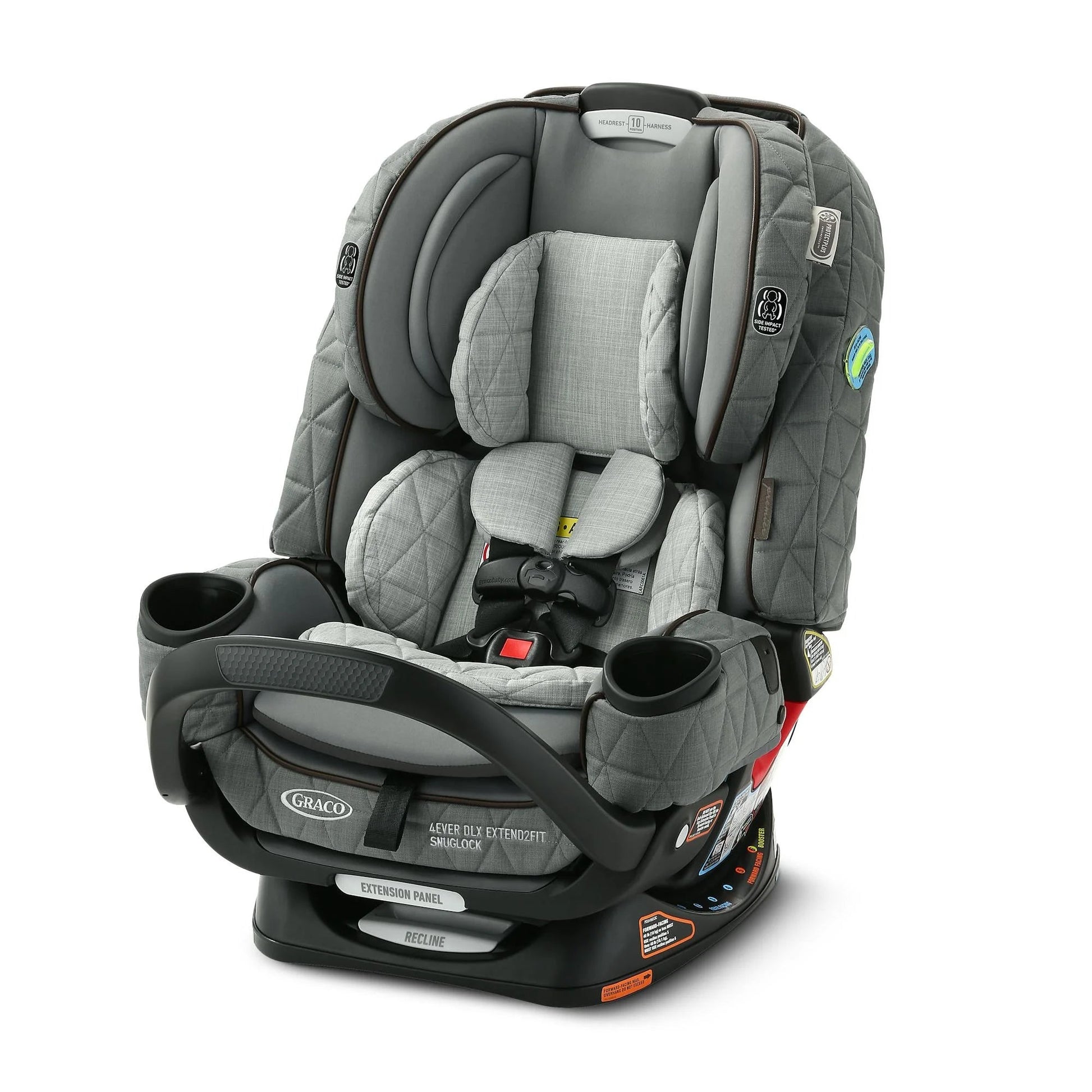 Premier 4Ever DLX Extend2Fit Snuglock 4-In-1 Car Seat Featuring Anti-Rebound Bar, Midtown Collection