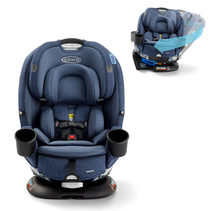 Turn2Me 3-In-1 Car Seat, Rotating Convertible Car Seat, Easy Installation, London