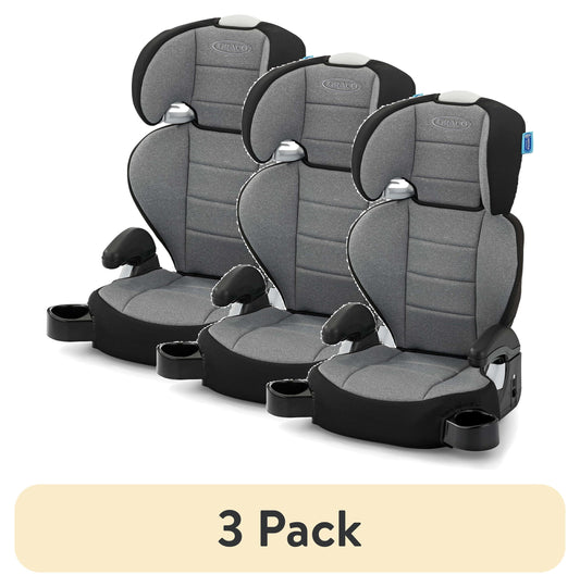(3 Pack)  Turbobooster 2.0 Highback Booster Car Seat, Declan