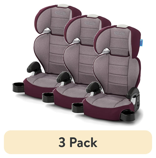 (3 Pack)  Turbobooster 2.0 Highback Booster Car Seat, Freya